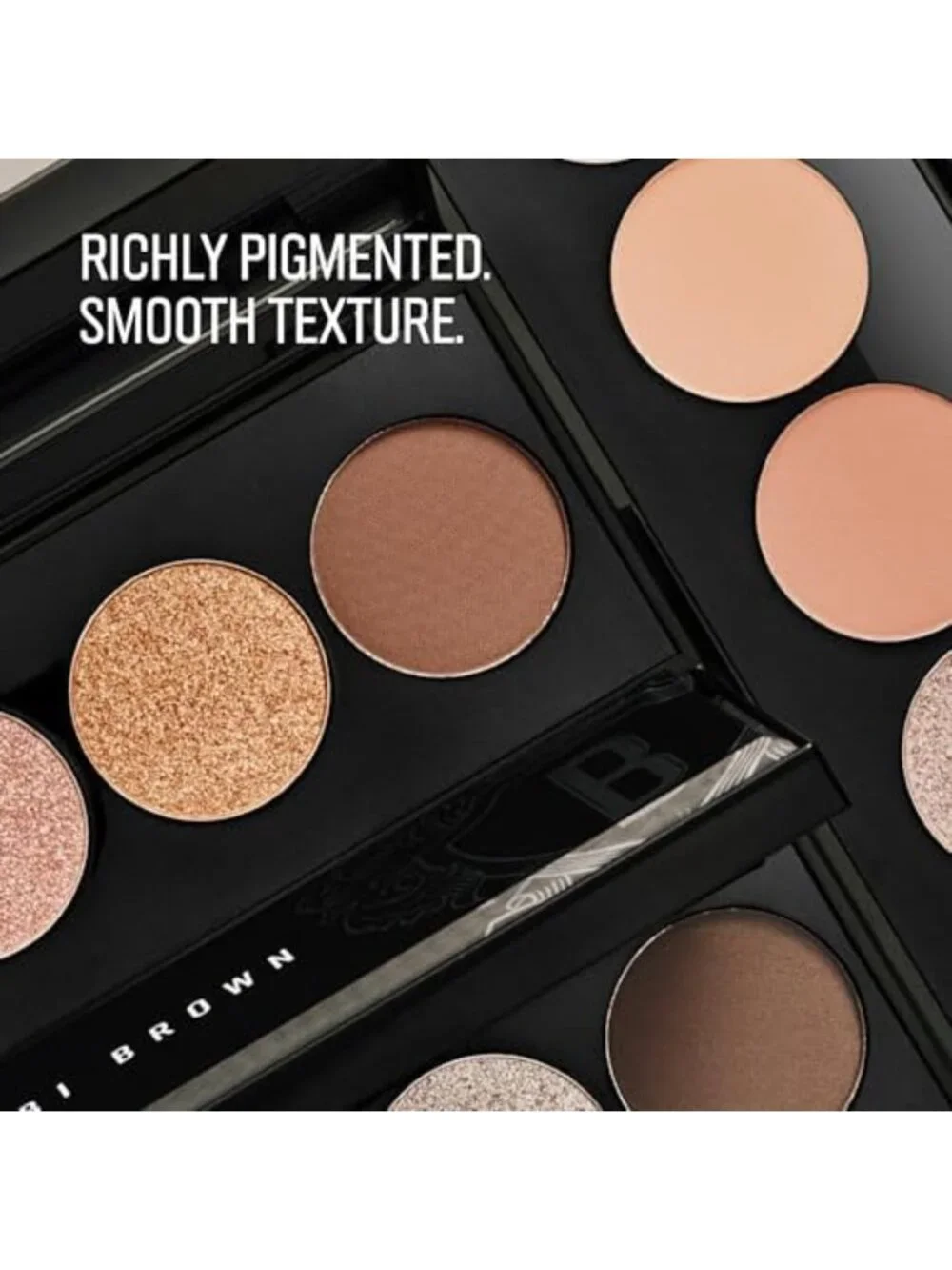 5-Shade Neutral Eyeshadow Palette | Matte & Metallic Shades for All Skin Tones